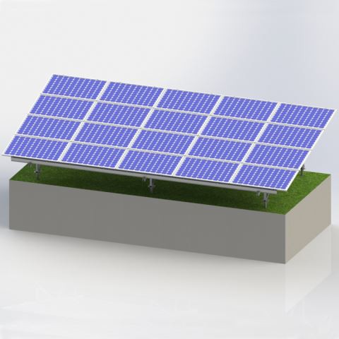 Päikesepaneel tugistruktuuride